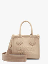 Cross Body Tas Mini Jour Leder Lancel Beige jour A14078